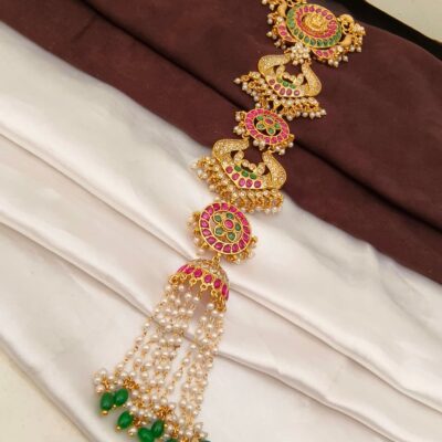 Royal Lakshmi & Peacock Jada Billa