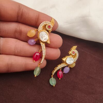 Peacock Earrings