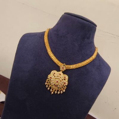 Vintage Look Gold Plated Nannu patti