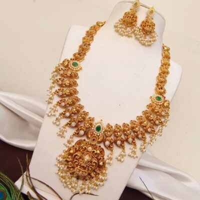 Gold Inspired Long Haram set