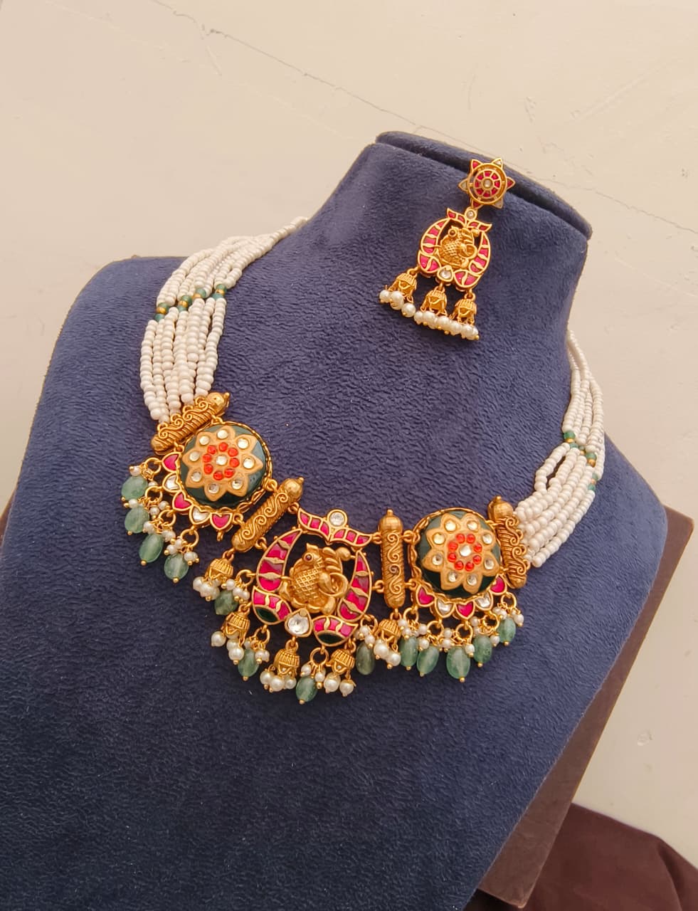 Jada kundan Peral Set